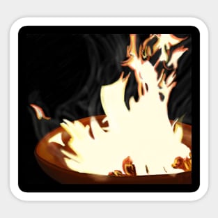 Fire Pit Sticker